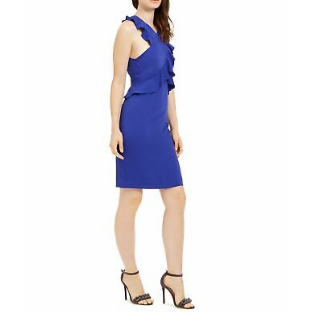 Trina Turk sz 14 Cobolt Blue cocktail dress